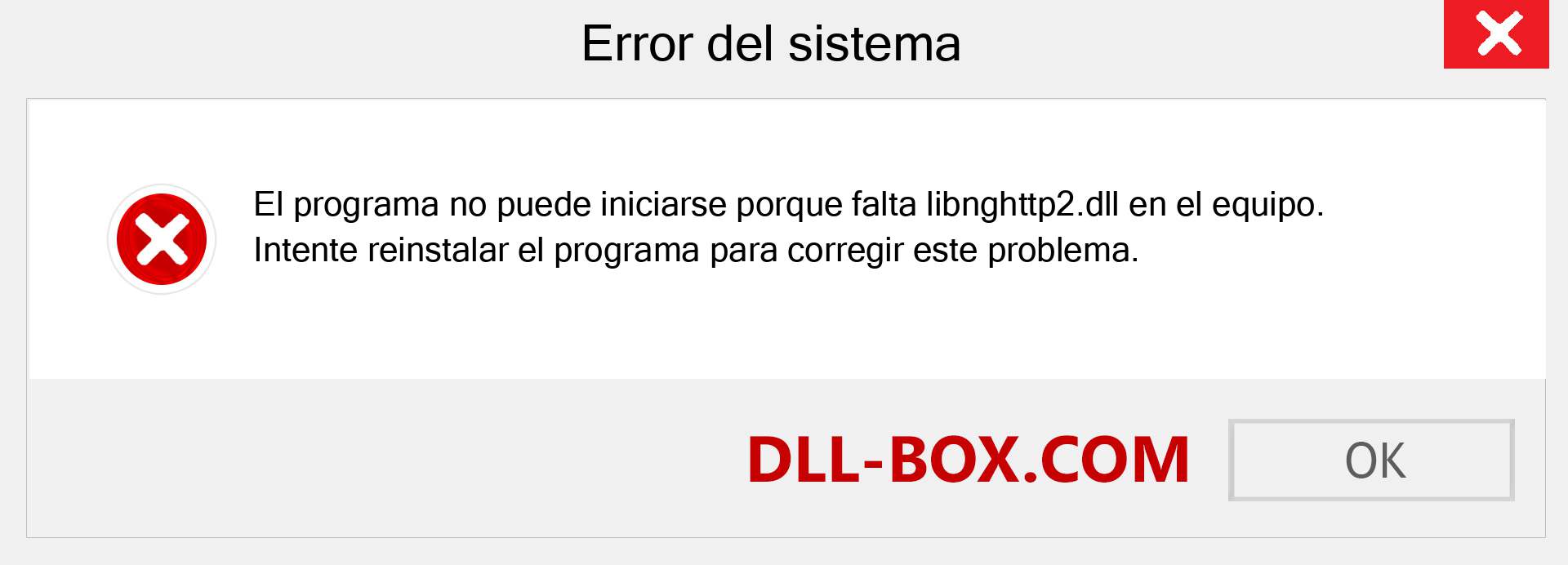 ¿Falta el archivo libnghttp2.dll ?. Descargar para Windows 7, 8, 10 - Corregir libnghttp2 dll Missing Error en Windows, fotos, imágenes